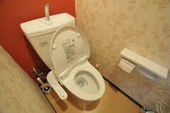 ウォシュレット付きトイレの様子。(2013-03-14,共用部,TOILET,3F)