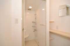 シャワールームの様子。(2009-12-07,共用部,BATH,3F)