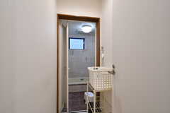 バスルームの脱衣室。(2020-09-26,共用部,BATH,)