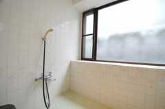 バスルームは洗い場が広々としています。(2012-02-01,共用部,BATH,1F)