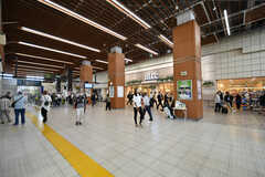 JR京浜東北線・大森駅構内の様子。(2021-05-25,共用部,ENVIRONMENT,1F)
