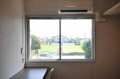 窓からの景色はこんな感じ。（221号室）	(2013-09-09,専有部,ROOM,2F)