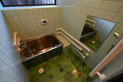 シャワールームの様子。バスタブは使用できません。(2021-01-04,共用部,BATH,1F)