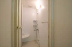 シャワールームの様子。(2011-03-11,共用部,BATH,1F)