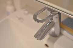 洗面台の水栓。(2014-02-10,共用部,OTHER,1F)