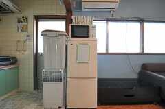 冷蔵庫の様子。(2013-07-02,共用部,KITCHEN,1F)