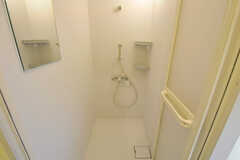 シャワールームの様子。(2012-10-22,共用部,BATH,3F)
