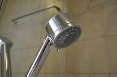 シャワーヘッドは吐水タイプが切り替えられるモノ。(2011-09-15,共用部,BATH,1F)