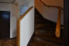 階段の様子。階段は2つあります。(2020-01-15,共用部,OTHER,1F)