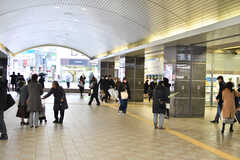 小田急線・経堂駅の様子。(2020-01-15,共用部,ENVIRONMENT,1F)