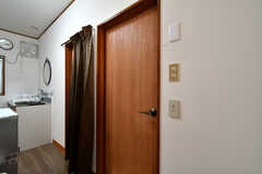 専有部のドア。（202号室）(2021-03-16,専有部,ROOM,2F)