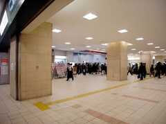 京王線笹塚駅の様子。(2008-02-19,共用部,ENVIRONMENT,1F)