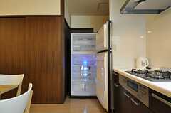 冷蔵庫は大容量です。(2014-06-17,共用部,KITCHEN,1F)