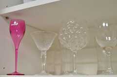 食器棚には可愛らしいグラスもあります。(2013-02-22,共用部,OTHER,1F)