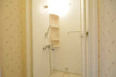 シャワールームの様子。(2010-08-27,共用部,BATH,2F)