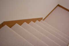 階段はクッション性の高いカーペット。足音を吸収してくれます。(2022-01-07,共用部,OTHER,1F)