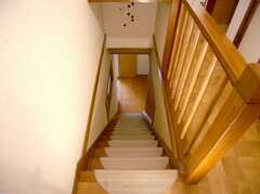 階段の様子。（2Fから1F)(2007-06-03,共用部,OTHER,2F)