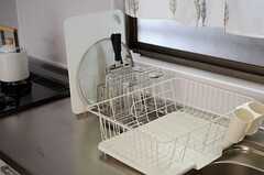 洗った食器は一旦こちらに。(2014-04-02,共用部,KITCHEN,1F)