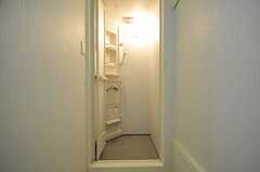 シャワールームの様子。(2013-04-05,共用部,BATH,2F)