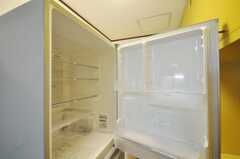 冷蔵庫の中も部屋ごとに仕切られています。(2010-09-15,共用部,OTHER,1F)