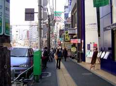 高田馬場駅からシェアハウスへ向かう道の様子。(2006-03-04,共用部,ENVIRONMENT,1F)