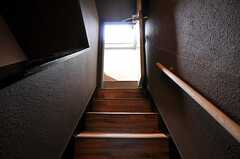 屋上へ向かう階段の様子。(2011-06-21,共用部,OTHER,5F)