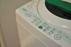 洗濯機の様子。（601号室）(2012-12-18,共用部,LIVINGROOM,6F)