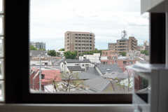 窓からの景色。(2022-07-04,共用部,KITCHEN,5F)