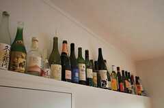 お酒がズラリと並んでいます。(2011-01-26,共用部,LIVINGROOM,2F)