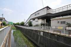 京王井の頭線・三鷹台駅前を流れる川。(2012-06-04,共用部,ENVIRONMENT,1F)