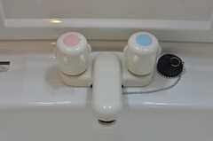 洗面台の水栓。(2014-02-20,共用部,OTHER,1F)
