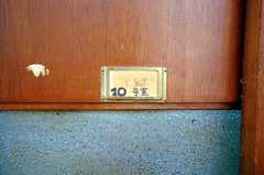 専有部ドアの様子。(2008-12-15,専有部,ROOM,2F)