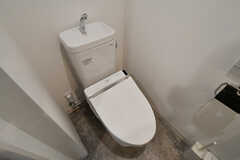 ウォシュレット付きトイレの様子。（S313号室）(2020-11-04,専有部,ROOM,3F)