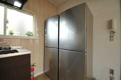 冷蔵庫の様子。(2013-03-27,共用部,KITCHEN,2F)