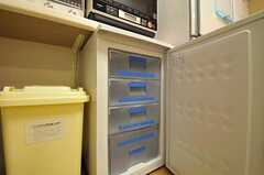 冷蔵庫とは別に冷凍庫があります。(2012-09-21,共用部,KITCHEN,2F)