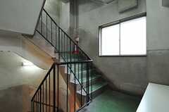 階段の様子。(2012-10-23,共用部,OTHER,3F)
