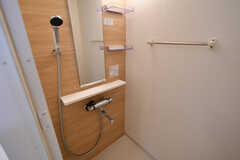 シャワールームの様子。（602号室）(2022-06-14,専有部,ROOM,6F)