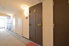 専有部のドアの様子。（511号室）(2014-12-19,専有部,ROOM,5F)