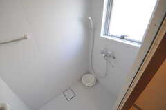 シャワールームの様子。(2012-11-29,共用部,BATH,4F)