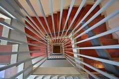 階段を見下ろすとこんな感じ。(2015-03-02,共用部,OTHER,4F)
