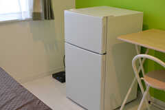 全室に冷蔵庫が設置されています。（104号室）(2023-03-09,専有部,ROOM,1F)